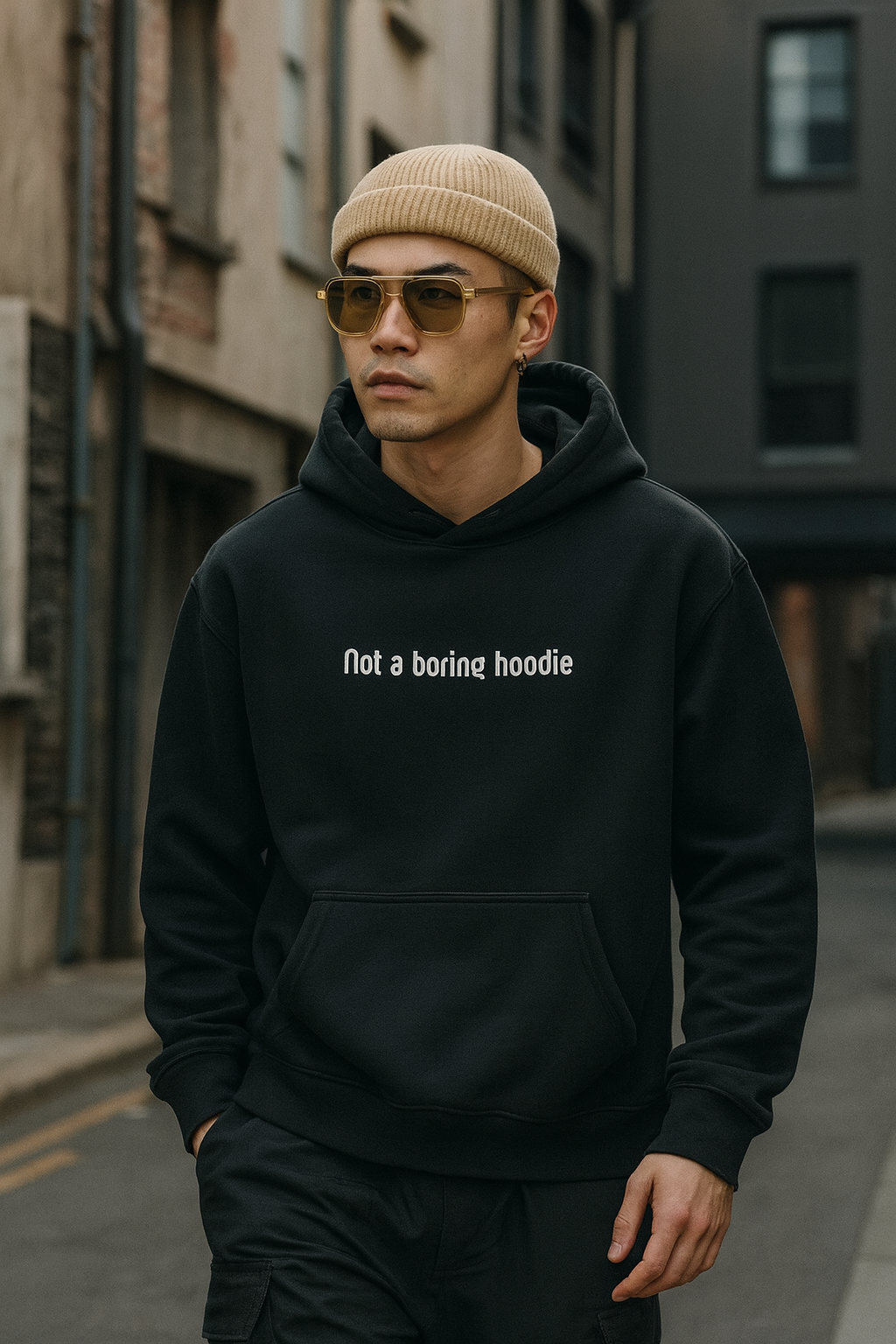 Not a boring hoodie