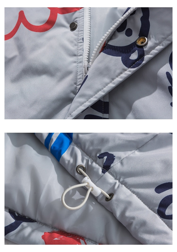 Scribble Gray Jacket