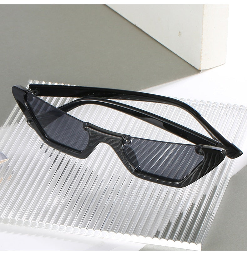 Semi-Rimless Sunglasses