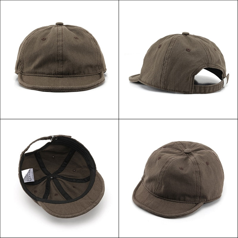 Vintage Short Brim Hat