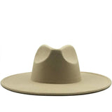 Sleek Wide Brim Fedora Hat