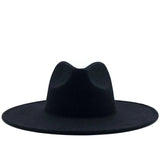 Sleek Wide Brim Fedora Hat