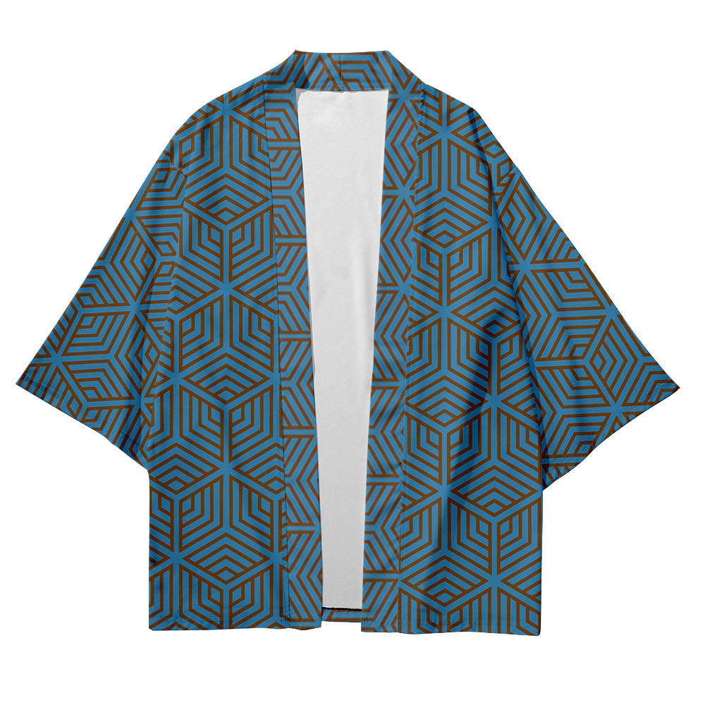 Geometric Pattern Kimono – The Unrivaled Brand