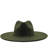 Sleek Wide Brim Fedora Hat