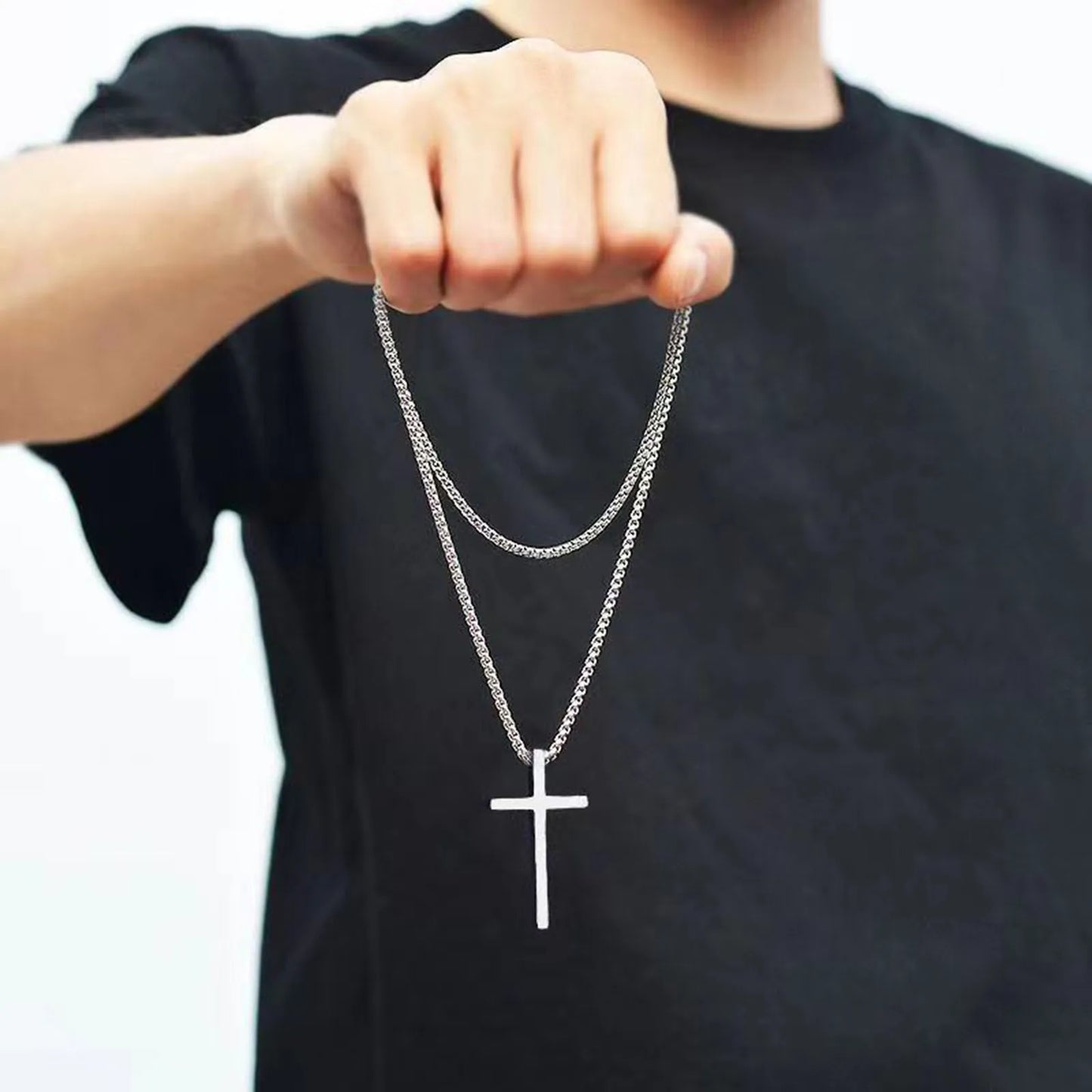 Minimalist Cross Necklace