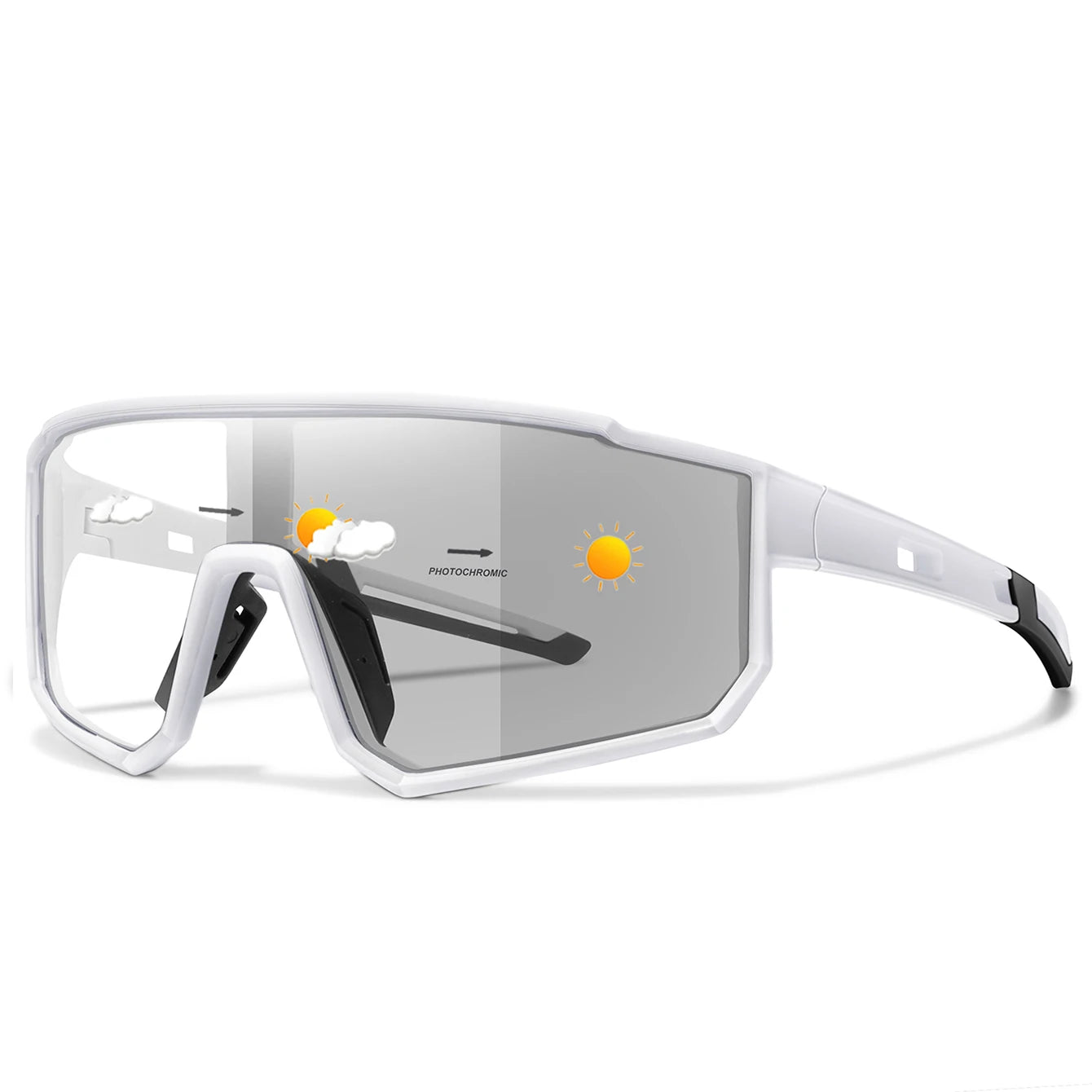 Wraparound Sport Sunglasses — Mirrored Y2K Ski Shades