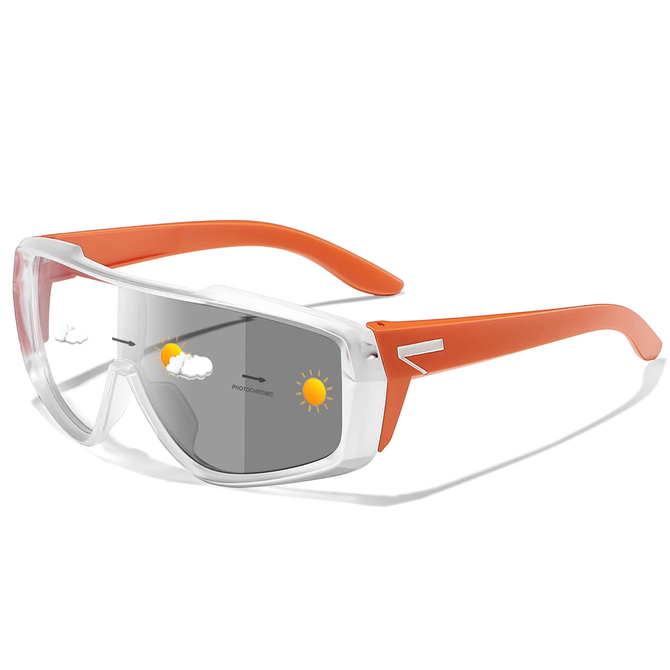 Wraparound Sport Sunglasses — Mirrored Y2K Ski Shades