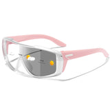 Wraparound Sport Sunglasses — Mirrored Y2K Ski Shades