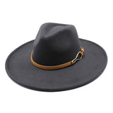 Wide-Brim Fedora Hat — Unisex Classic Print