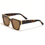 Polarized Square Sunglasses — Acetate Frame, UV400