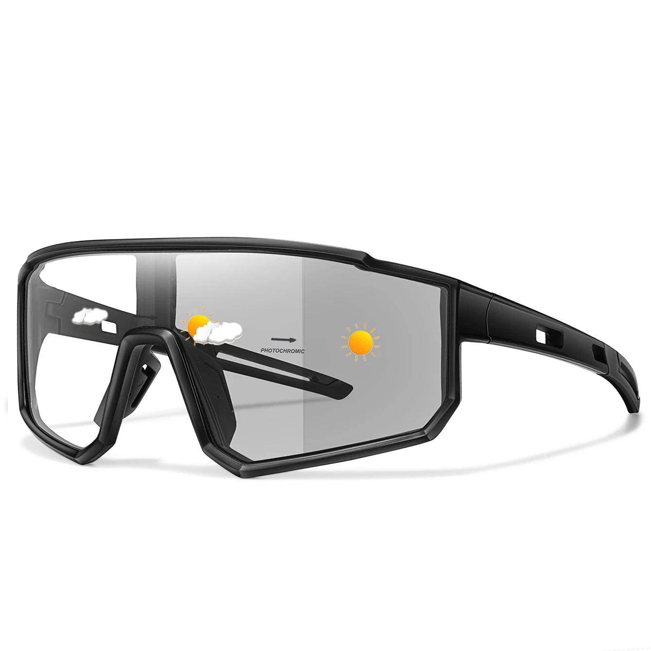 Wraparound Sport Sunglasses — Mirrored Y2K Ski Shades