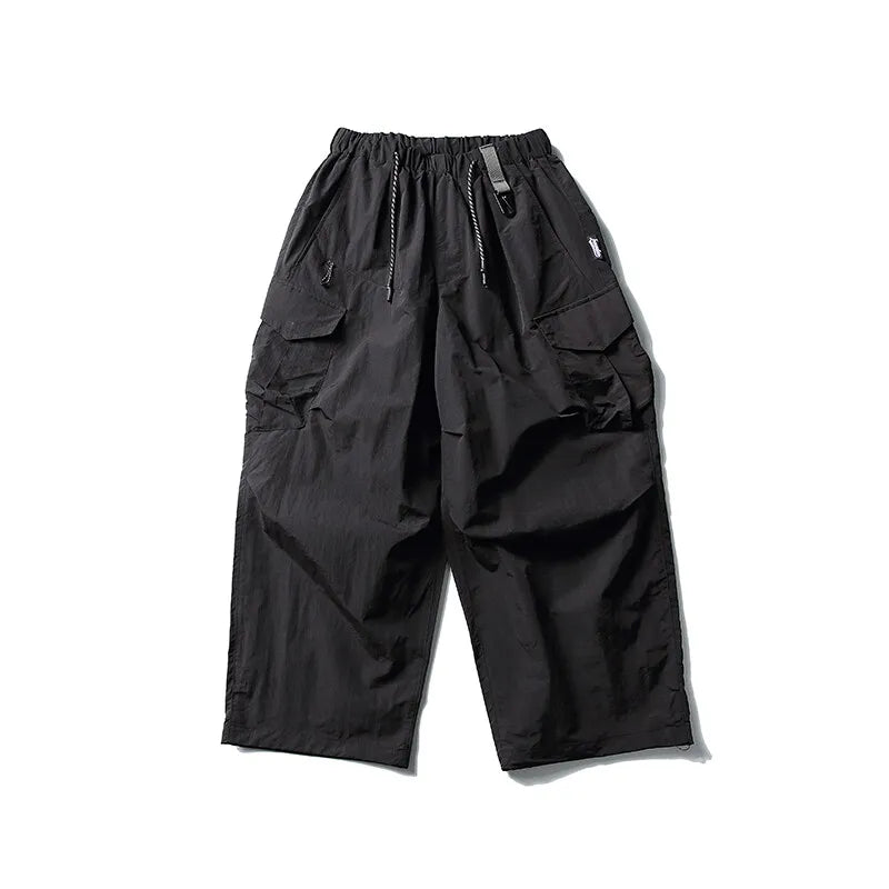 Parachute Cargo Pants — Lightweight Streetwear Trousers