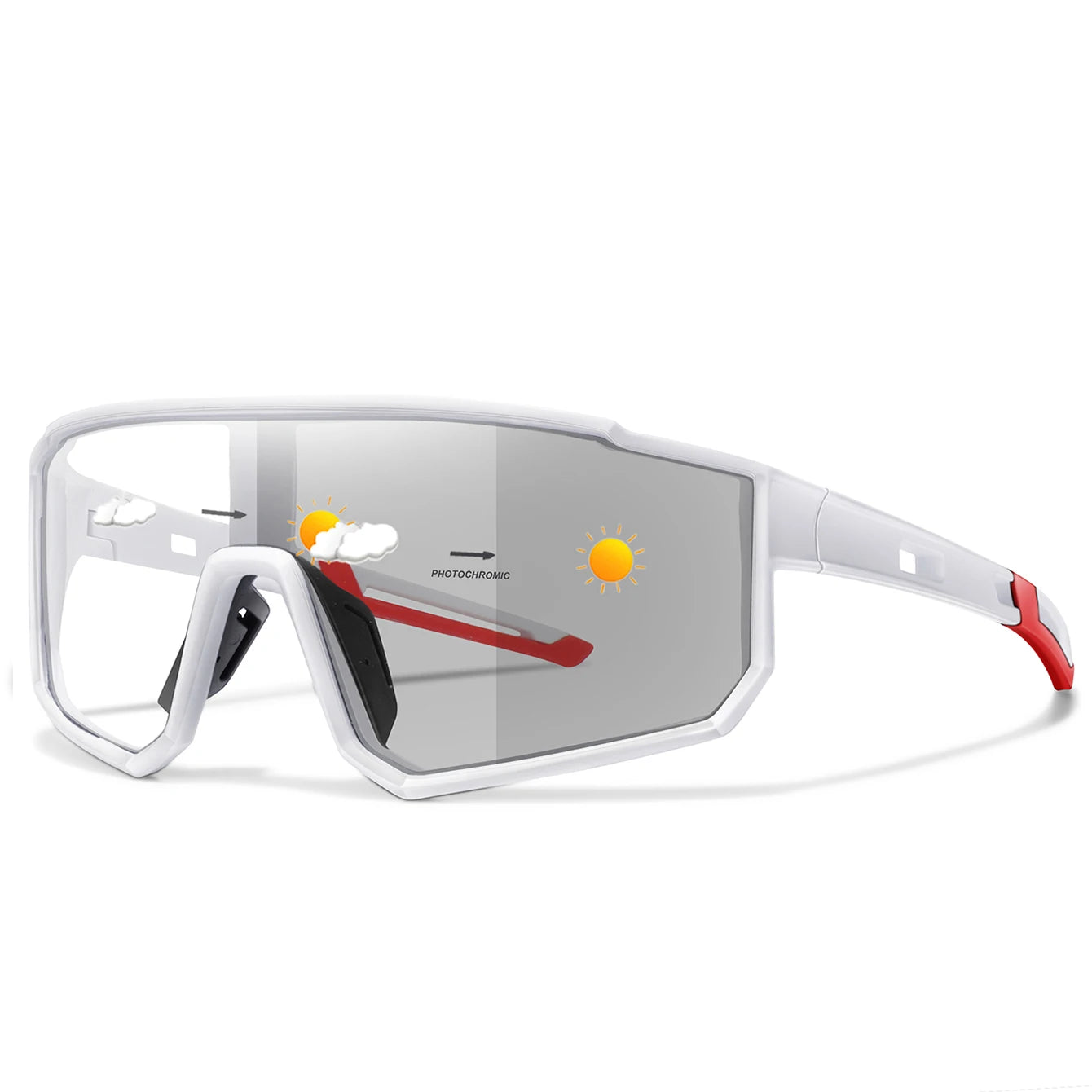 Wraparound Sport Sunglasses — Mirrored Y2K Ski Shades