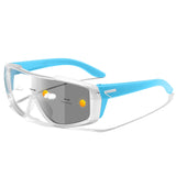 Wraparound Sport Sunglasses — Mirrored Y2K Ski Shades