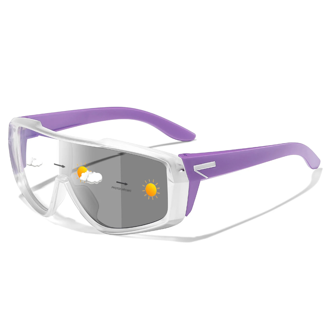 Wraparound Sport Sunglasses — Mirrored Y2K Ski Shades