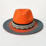 Distressed Wide-Brim Cowboy Hat — Unisex Western