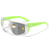 Wraparound Sport Sunglasses — Mirrored Y2K Ski Shades