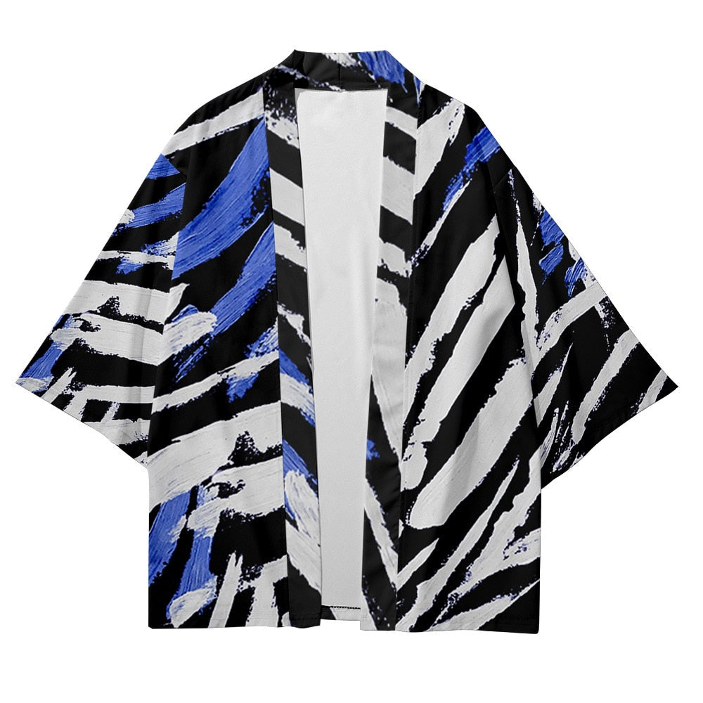 Zesty Zebra Kimono