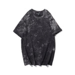 At-6320 2 Tie-dye oversized t-shirt, full body model view 2