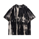 At-6860 Tie-dye oversized t-shirt, front view