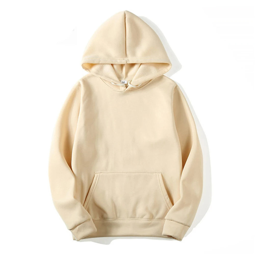 Sleek Plain Hoodie