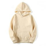 Sleek Plain Hoodie