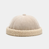 Shearling Brimless Hat