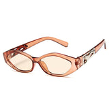 Small Frame Polygon Sunglasses