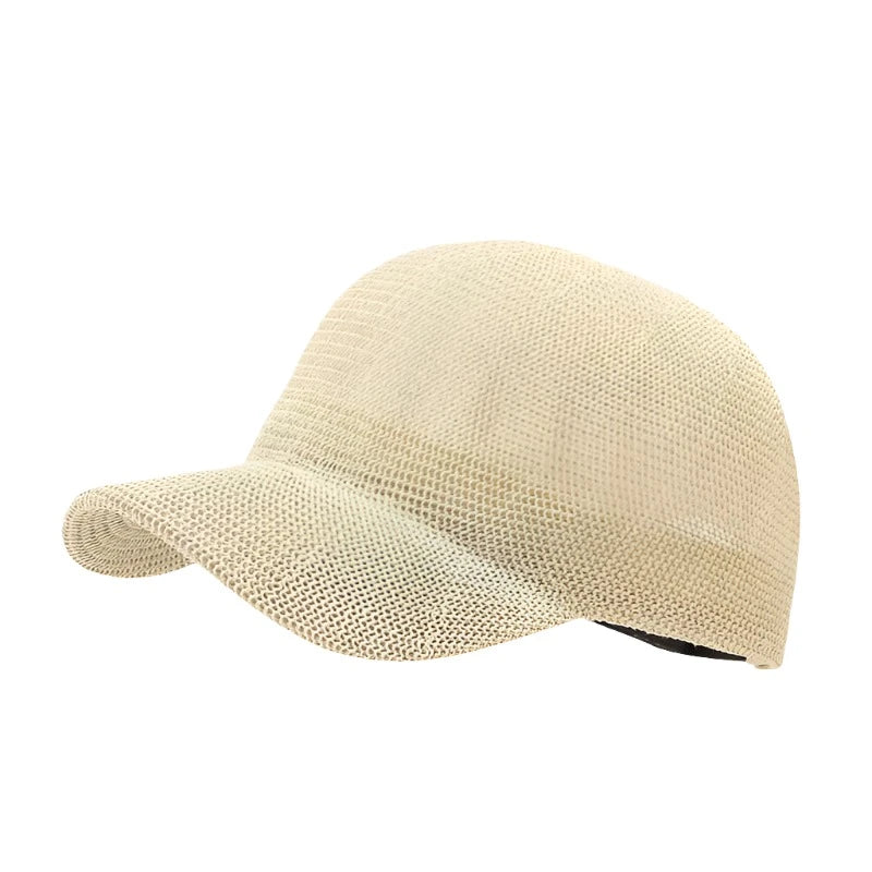 Straw Baseball Cap