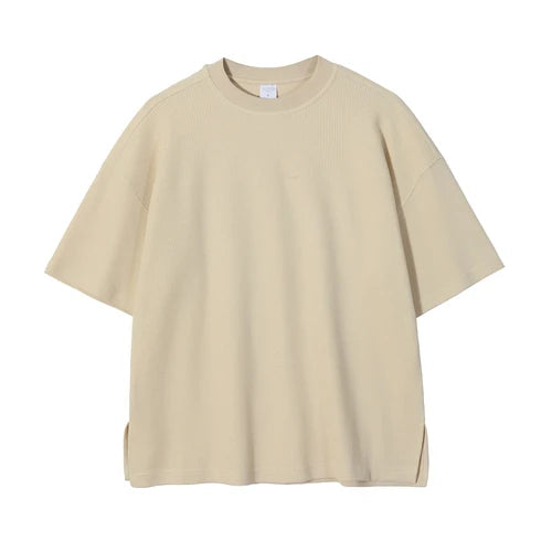 Classic Streetwear Waffle T-Shirt