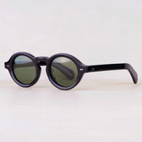 Kyoto – Thick Frame Round Acetate Sunglasses