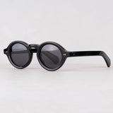 Kyoto – Thick Frame Round Acetate Sunglasses