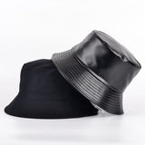 Leather Bucket Hat