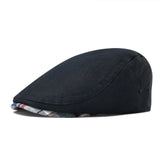 Linen Flat Scally Cap