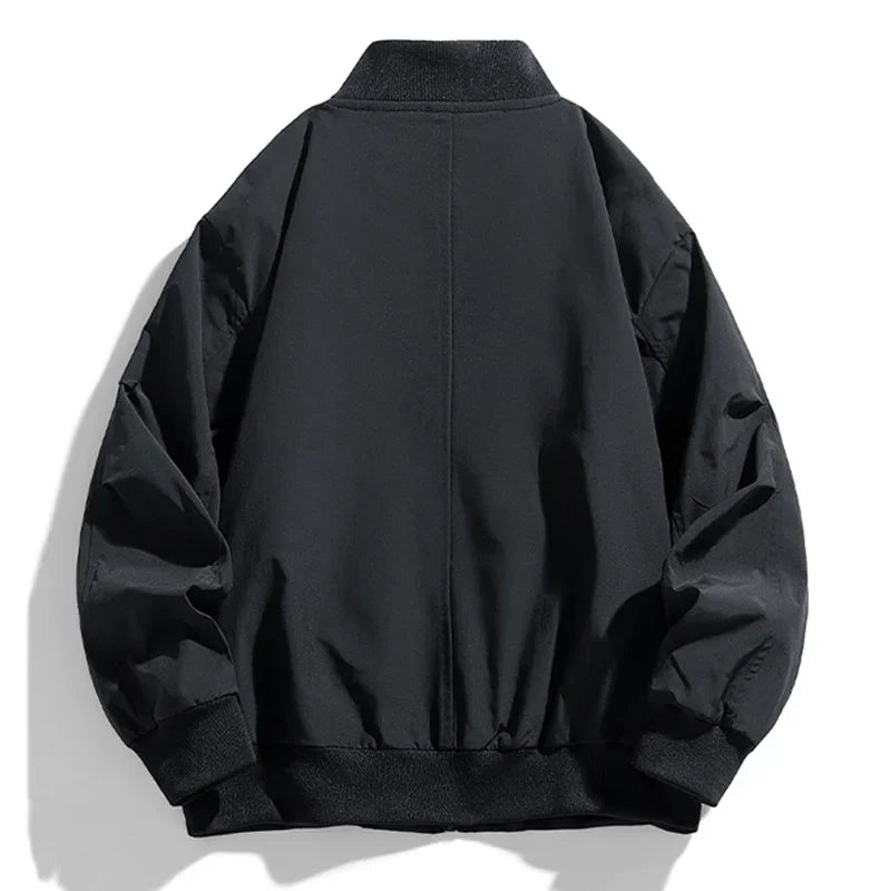 Oversized Streetwear Bomber Jacket