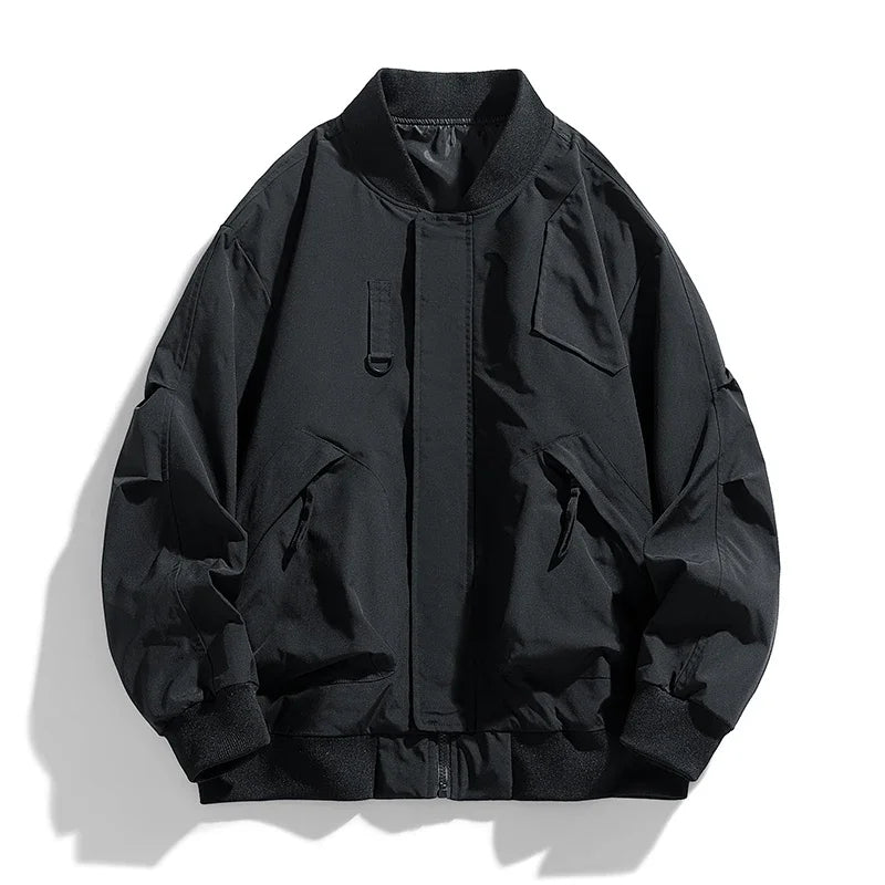 Oversized Streetwear Bomber Jacket