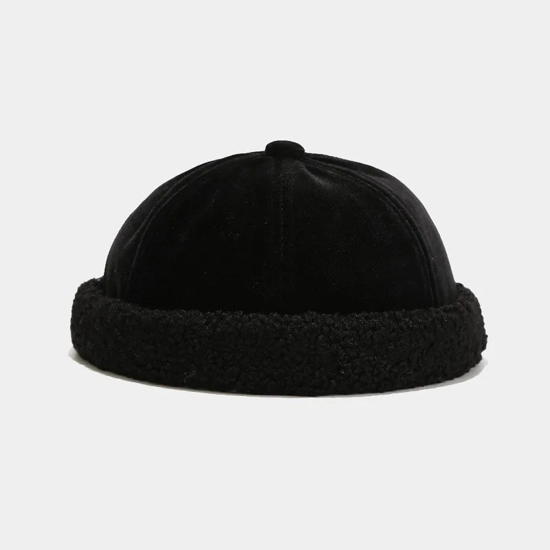 Shearling Brimless Hat