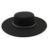Stylish City Wide Brim Fedora Hat