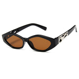 Small Frame Polygon Sunglasses