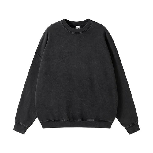 Unisex Vintage Washed Crewneck Sweatshirt