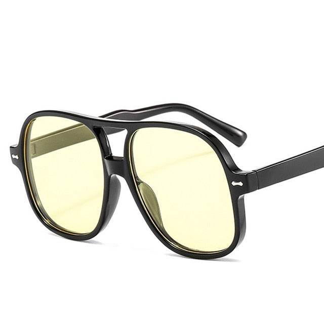 Unisex Vintage Oversized Sunglasses
