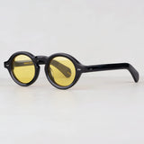 Kyoto – Thick Frame Round Acetate Sunglasses