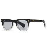 Retro Square Rivets Sunglasses