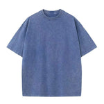 Blue t-shirt on a white background