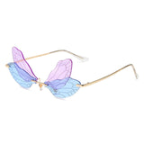 Vintage Dragonfly Steampunk Sunglasses