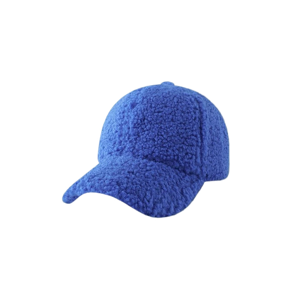 Fluffy Baseball Cap – Cozy Winter Streetwear Hat