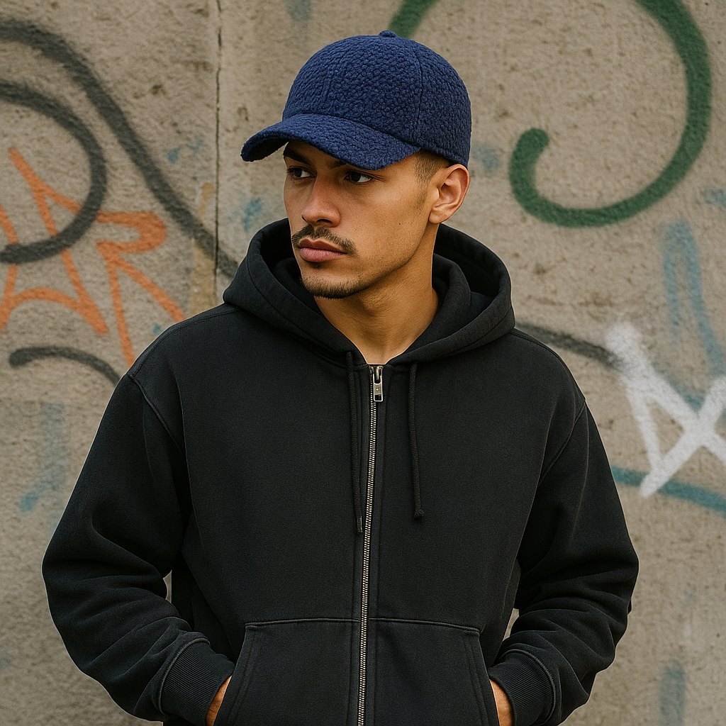 Fluffy Baseball Cap – Cozy Winter Streetwear Hat