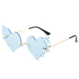 Heart Flame Sunglasses