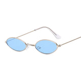 Retro Small Oval Sunglasses