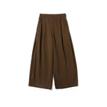 Brown Baggy wide-leg cargo pants, lifestyle shot